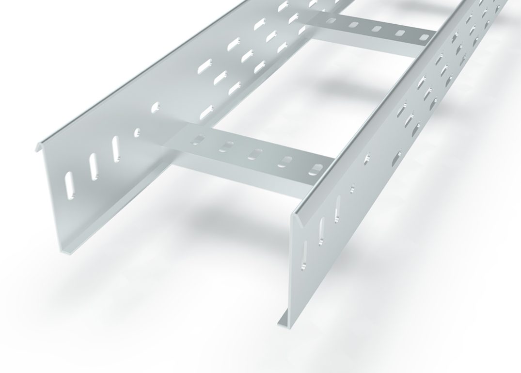 Outward-flanged Ladder-type Cable Tray with perforated rung&amp;ampampampampampampside rail TOP1A2-505G