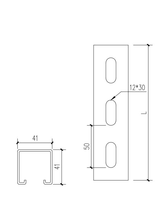 C-channel steel CS4141 - image 2