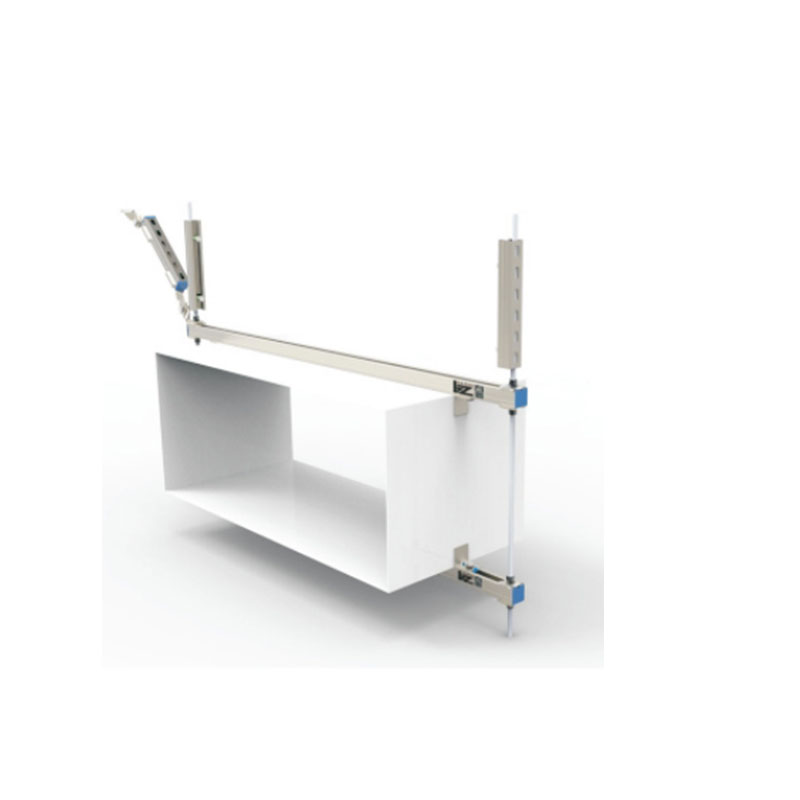 Duct lateral seismic brace
