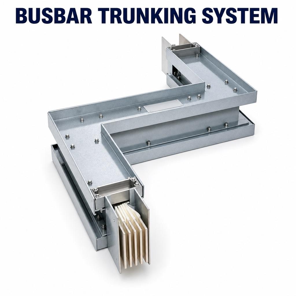 Dense Sandwich Copper Busbar Trunking System 400-1200A